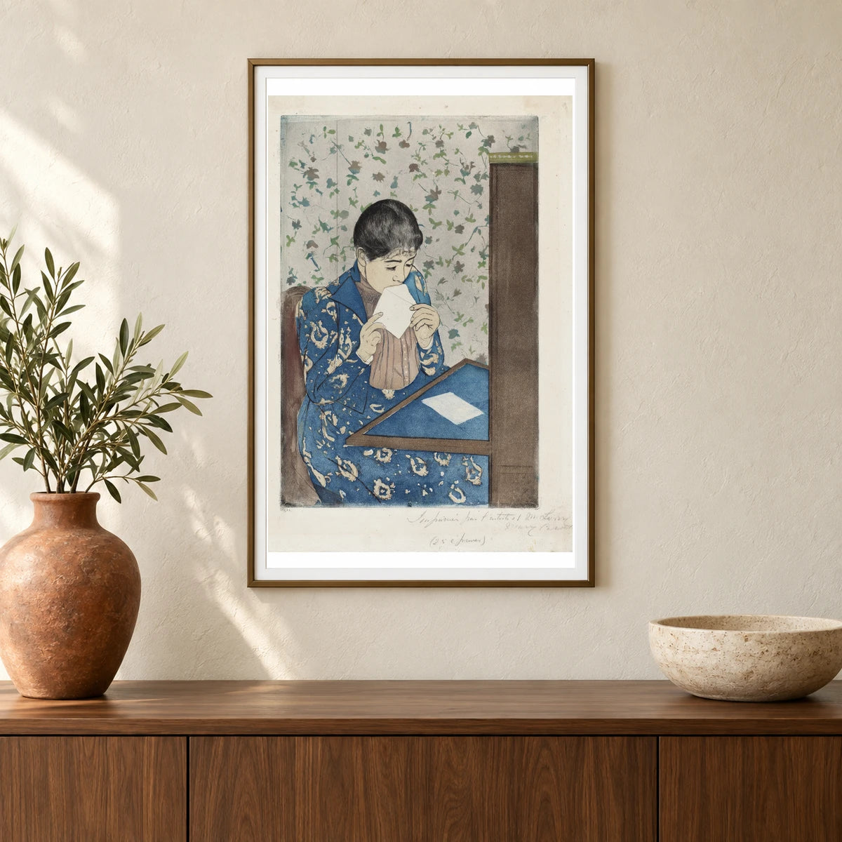 The Letter (1890 1891) — Modern & Contemporary shown in a styled interior