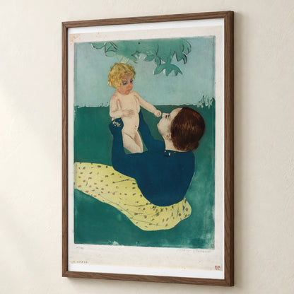 Under The Horse Chestnut Tree (1896 1897) — Modern & Contemporary modern & contemporary art print by SaamCrafts