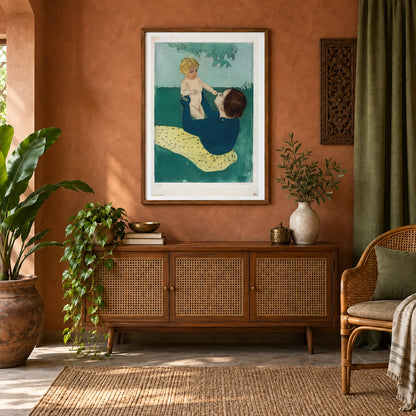 Under The Horse Chestnut Tree (1896 1897) — Modern & Contemporary shown in a styled interior