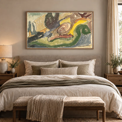 Beach (1940) — Modern & Contemporary shown in a styled interior
