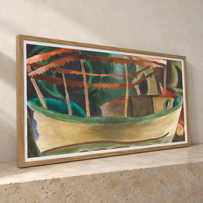 Fishboat (1930) — Modern & Contemporary modern & contemporary art print by SaamCrafts