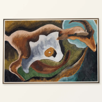 Goat (1935) — Modern & Contemporary modern & contemporary art print by SaamCrafts