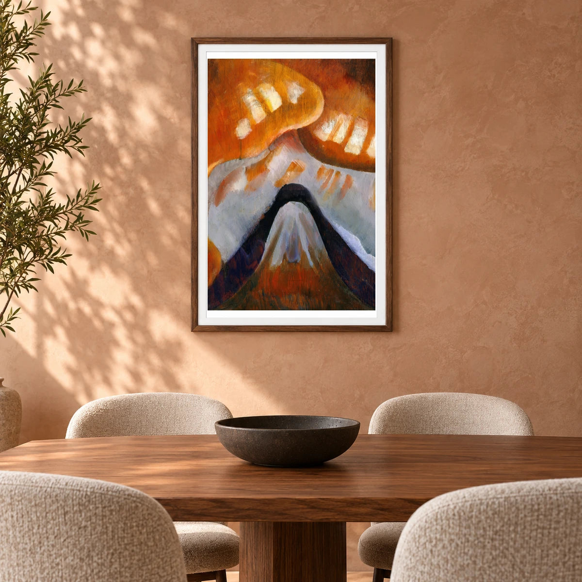 Mountain And Sky (circa 1925) — Modern & Contemporary shown in a styled interior