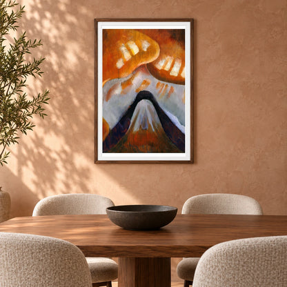 Mountain And Sky (circa 1925) — Modern & Contemporary shown in a styled interior