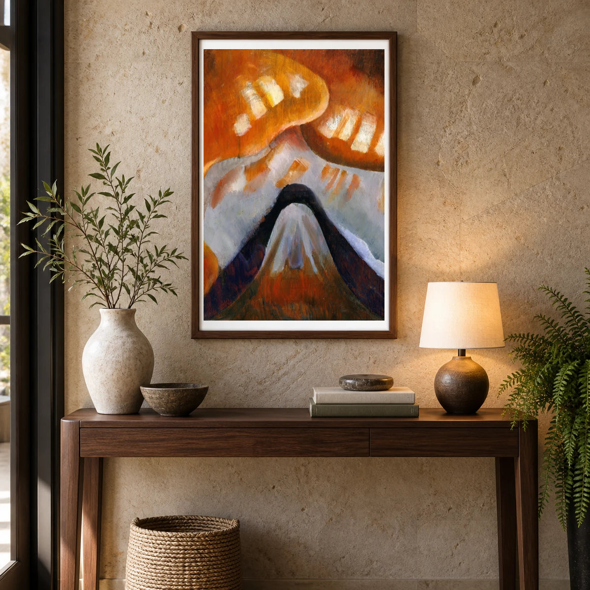 Mountain And Sky (circa 1925) — Modern & Contemporary shown in a styled interior