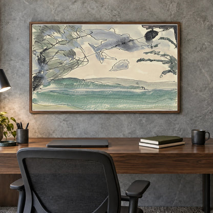 Seneca Lake (1935) — Modern & Contemporary shown in a styled interior