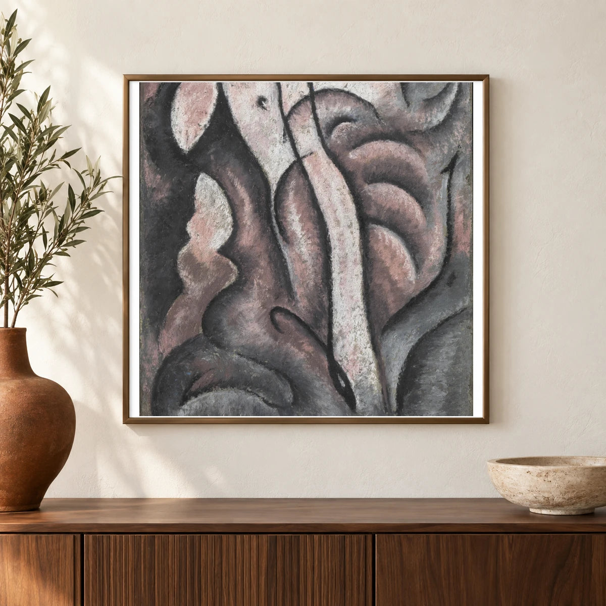 Sentimental Music (circa 1913) — Modern & Contemporary shown in a styled interior