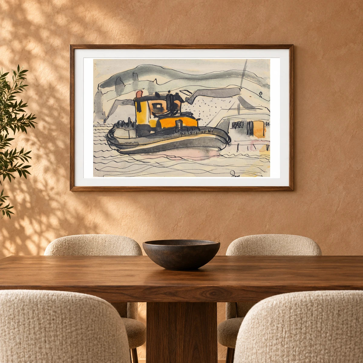 Study For The ‘bessie’ Of New York (1932) — Modern & Contemporary shown in a styled interior