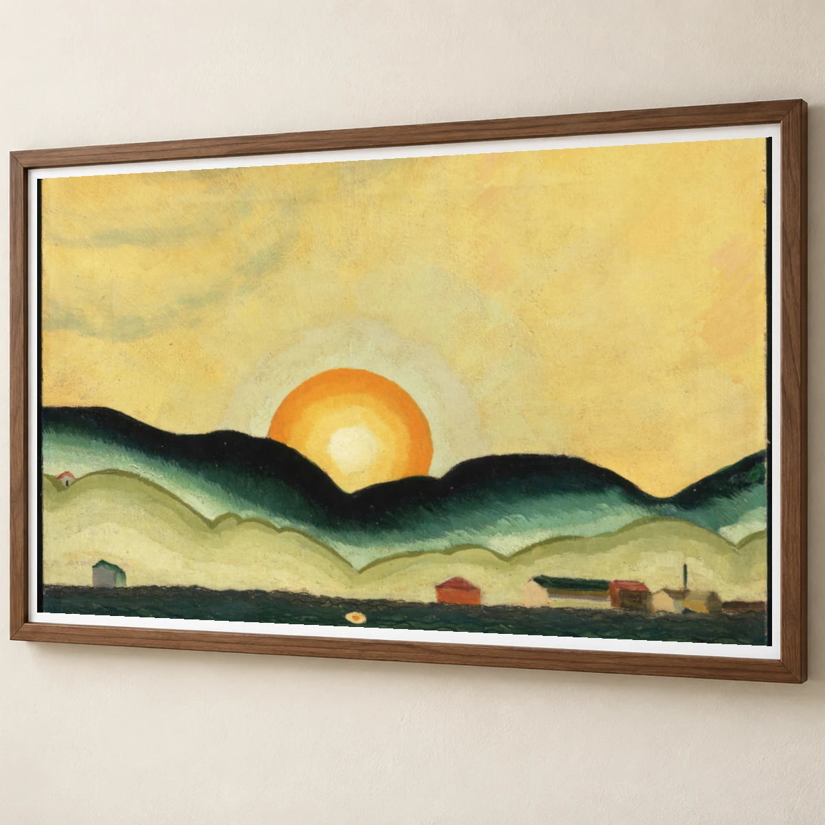 Sunrise, Northport Harbor (1929) — Modern & Contemporary modern & contemporary art print by SaamCrafts