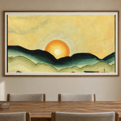 Sunrise, Northport Harbor (1929) — Modern & Contemporary shown in a styled interior