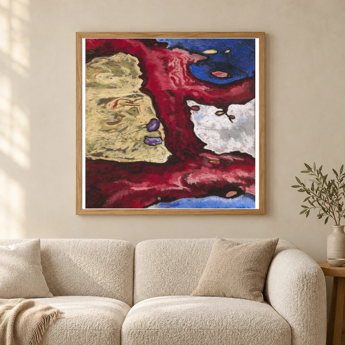 Tree Forms And Water (circa 1928) — Modern & Contemporary shown in a styled interior