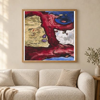 Tree Forms And Water (circa 1928) — Modern & Contemporary shown in a styled interior