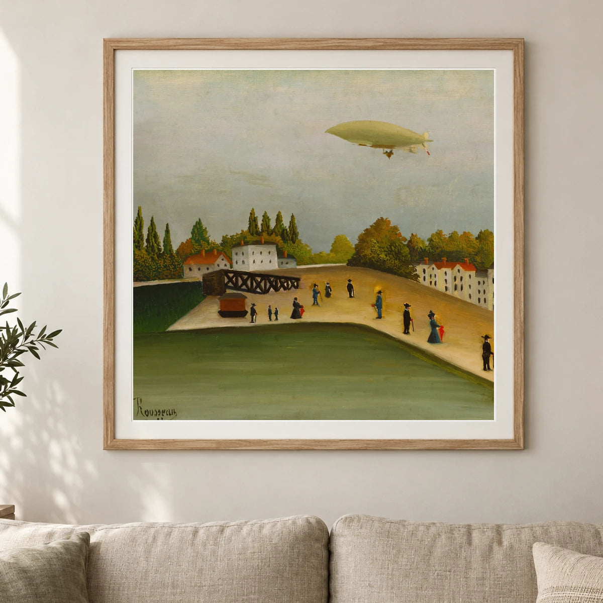 Quai D’ivry (circa 1907) — Modern & Contemporary shown in a styled interior