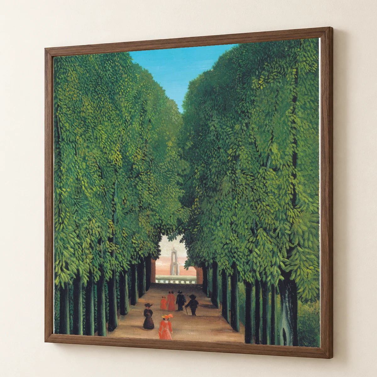The Avenue In Saint Cloud Park (ca. 1908) — Modern & Contemporary modern & contemporary art print by SaamCrafts