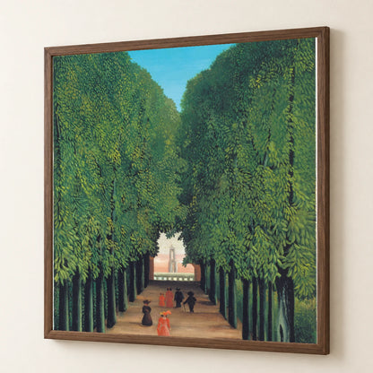 The Avenue In Saint Cloud Park (ca. 1908) — Modern & Contemporary modern & contemporary art print by SaamCrafts