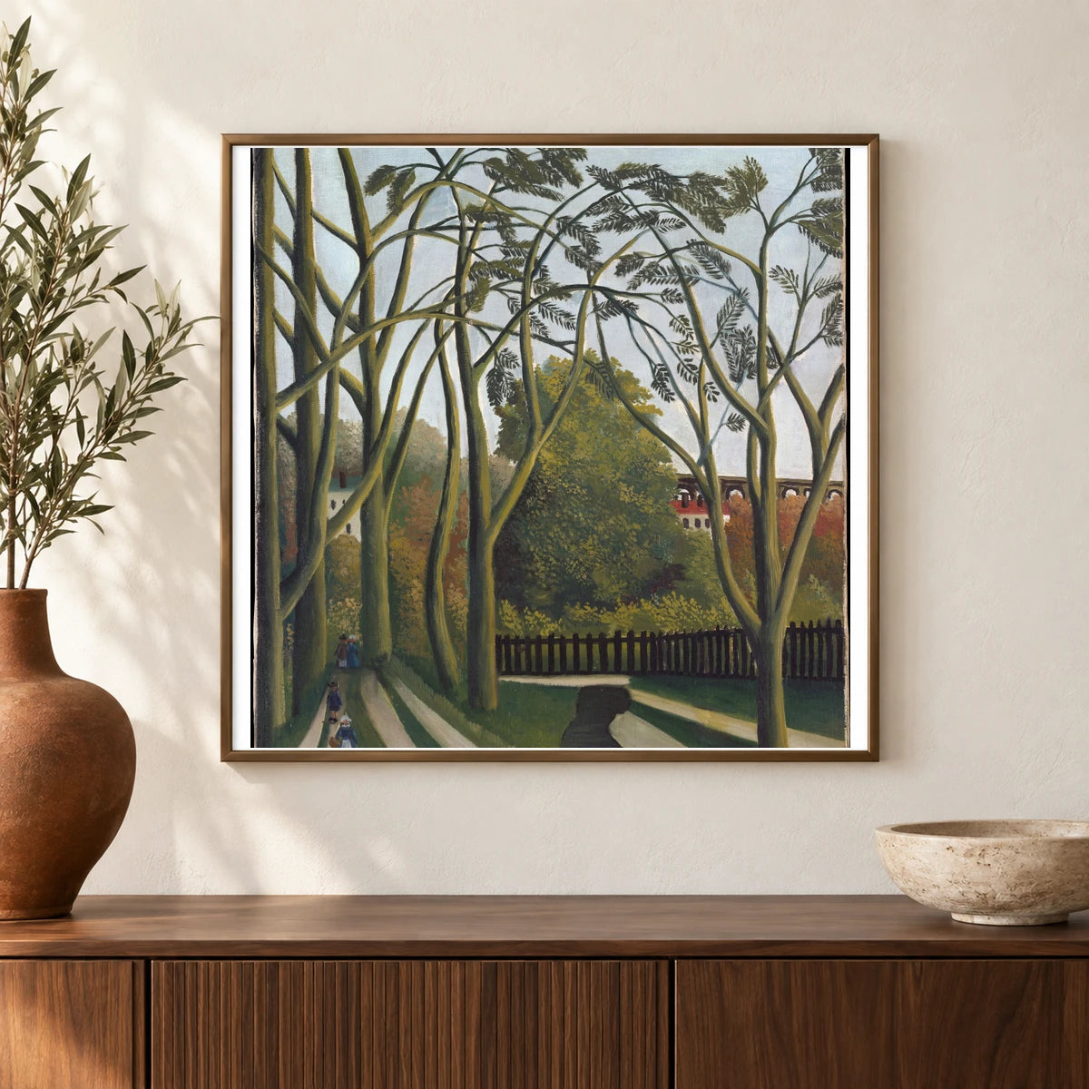 The Banks Of The Bièvre Near Bicêtre (ca. 1908–09) — Modern & Contemporary shown in a styled interior