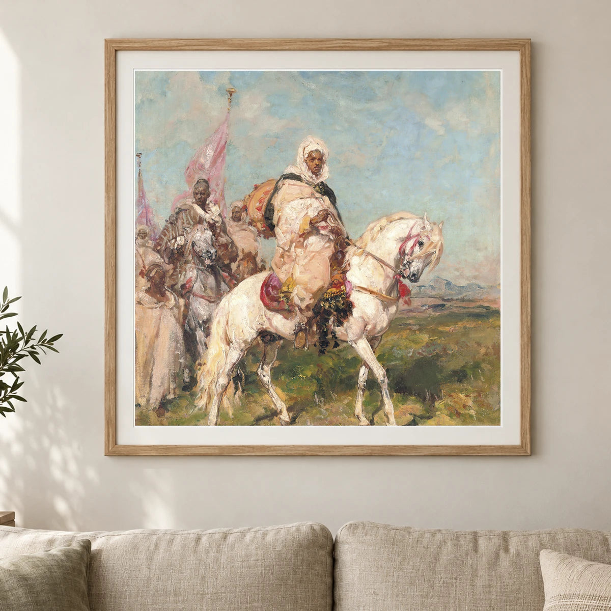 The Desert Escort (1925) — Modern & Contemporary shown in a styled interior