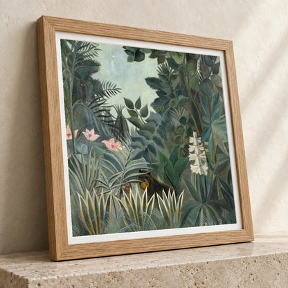 The Equatorial Jungle (1909) — Modern & Contemporary modern & contemporary art print by SaamCrafts