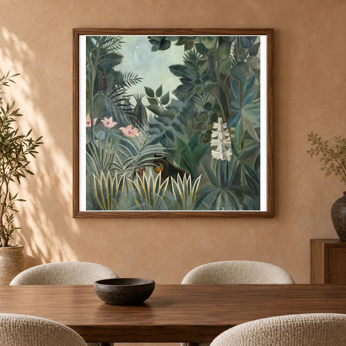 The Equatorial Jungle (1909) — Modern & Contemporary shown in a styled interior