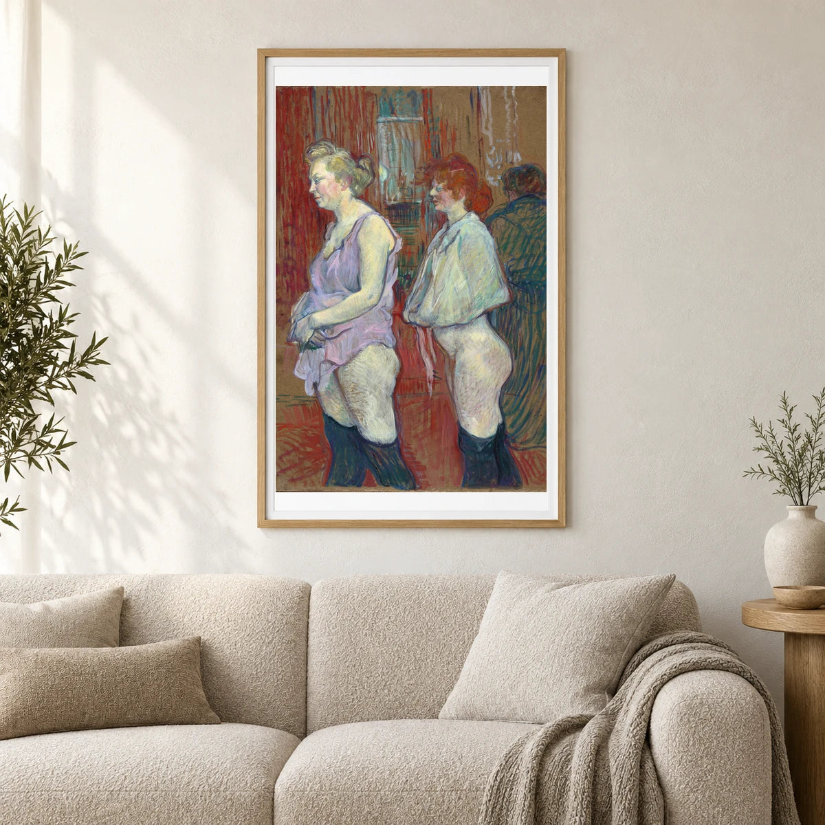 Rue Des Moulins (1894 1894) — Modern & Contemporary shown in a styled interior