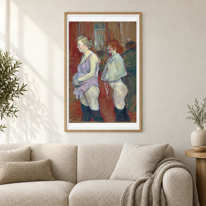 Rue Des Moulins (1894 1894) — Modern & Contemporary shown in a styled interior
