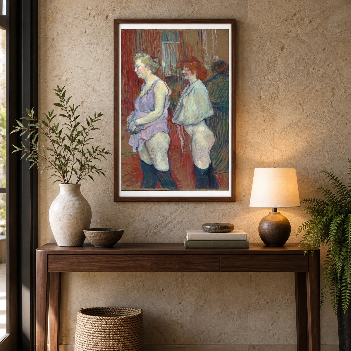 Rue Des Moulins (1894 1894) — Modern & Contemporary shown in a styled interior