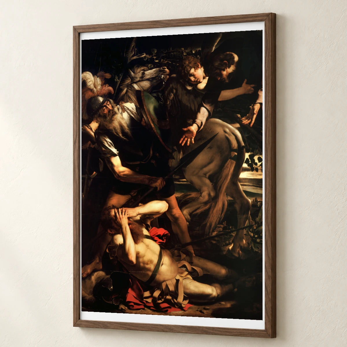 The Conversion Of Saint Paul (ca. 1600) — Modern & Contemporary modern & contemporary art print by SaamCrafts
