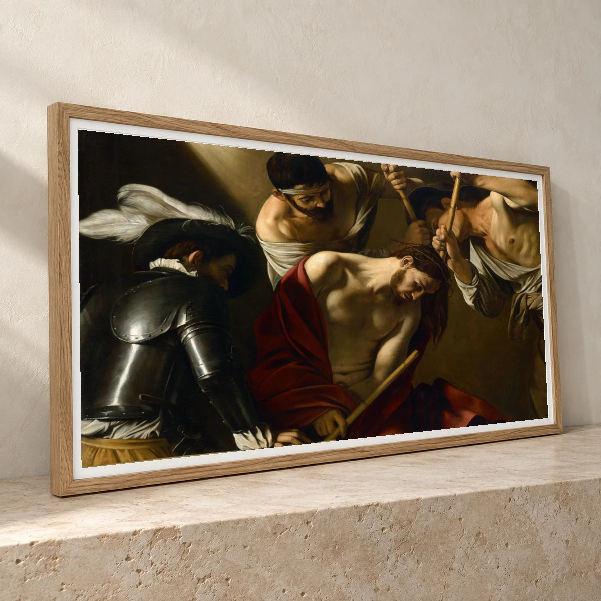 The Crowning With Thorns (between 1602 And 1604) — Modern & Contemporary modern & contemporary art print by SaamCrafts