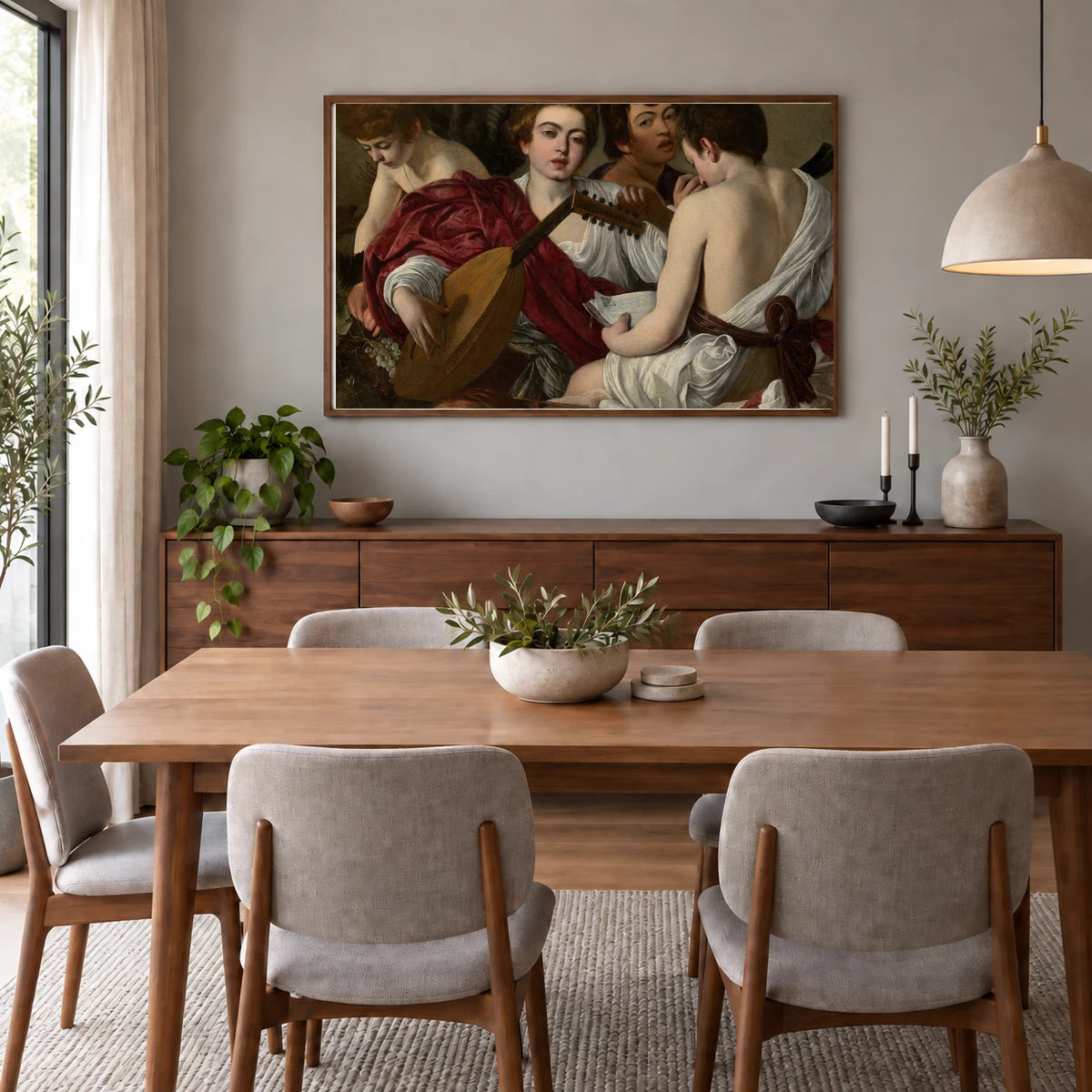 The Musicians — Modern & Contemporary shown in a styled interior