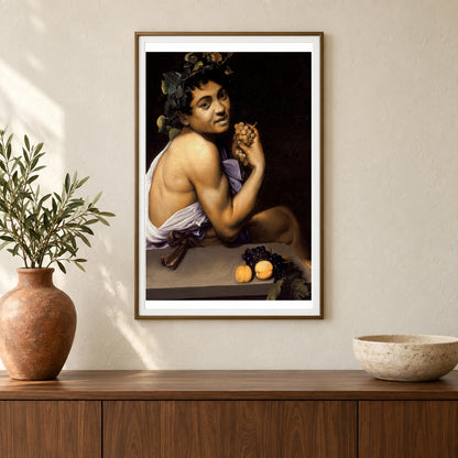 Young Sick Bacchus (circa 1593) — Modern & Contemporary shown in a styled interior