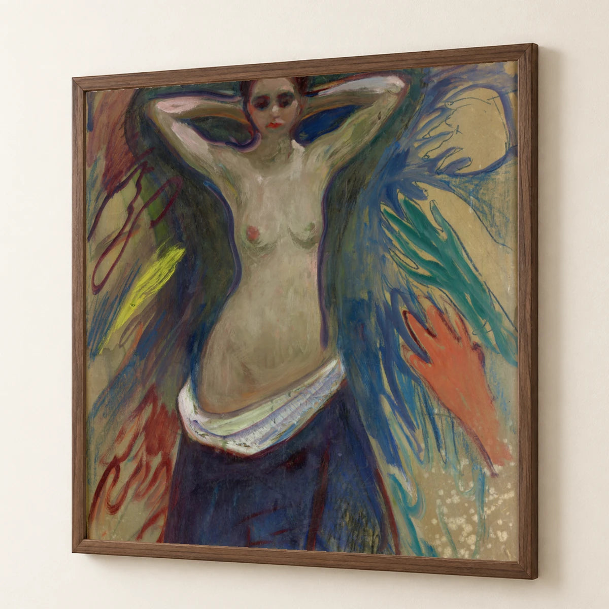 The Hands (1893–94) — Edvard Munch edvard munch print by SaamCrafts