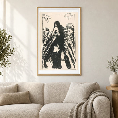 The Hands — Edvard Munch shown in a styled interior