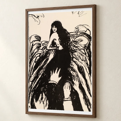 The Hands (1991) — Edvard Munch edvard munch print by SaamCrafts