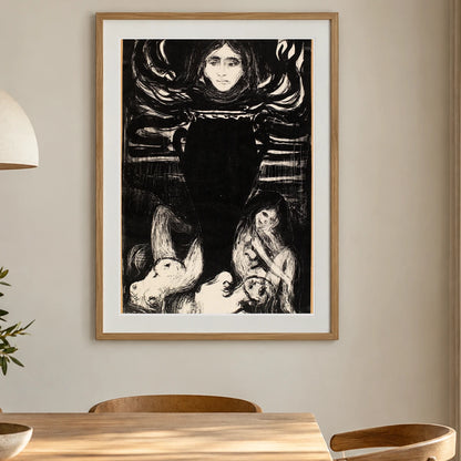 The Urn (1987) — Edvard Munch shown in a styled interior