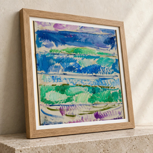 Waves (1908) — Edvard Munch edvard munch print by SaamCrafts