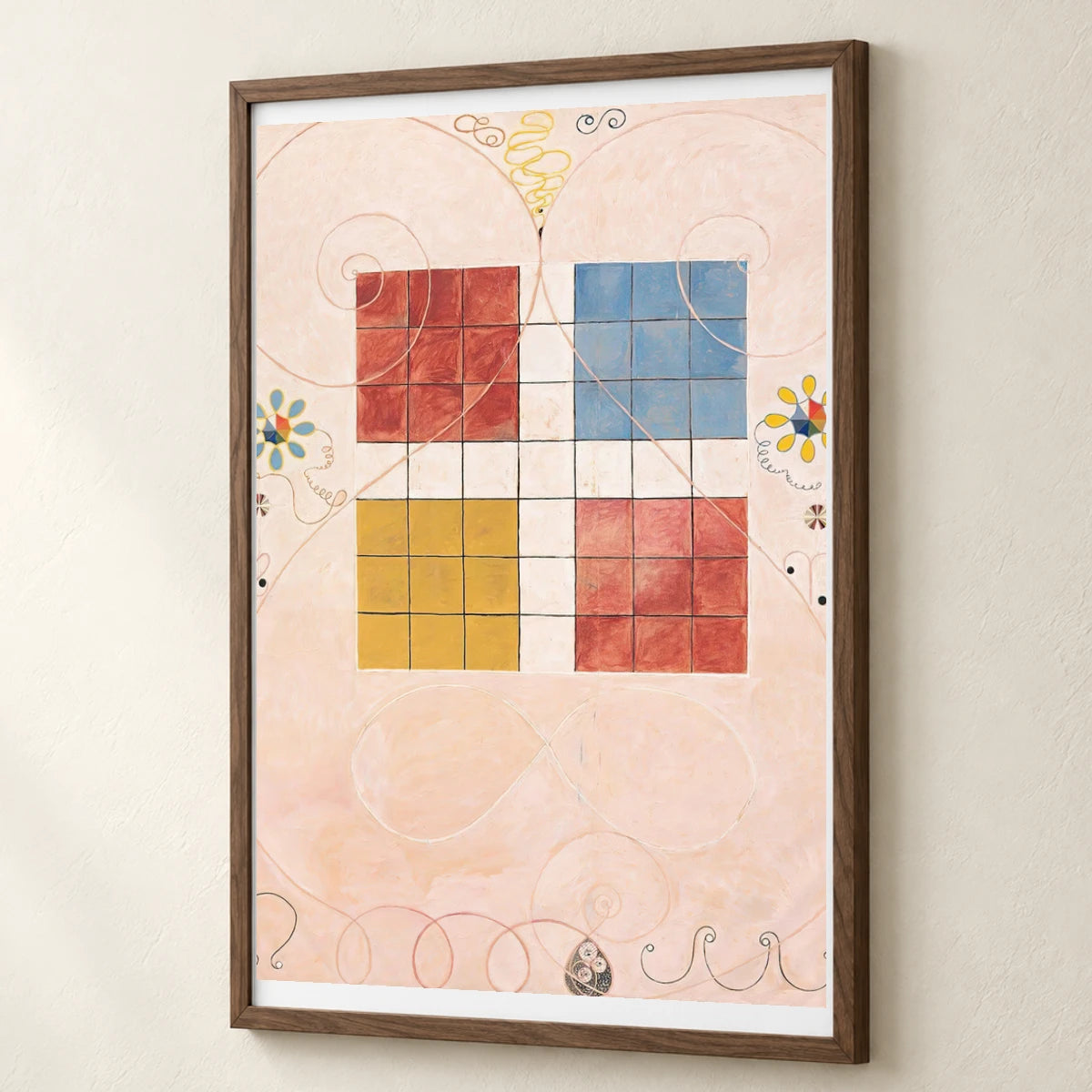 The Ten Largest, No. 10, Old Age (1907) — Hilma af Klint hilma af klint print by SaamCrafts