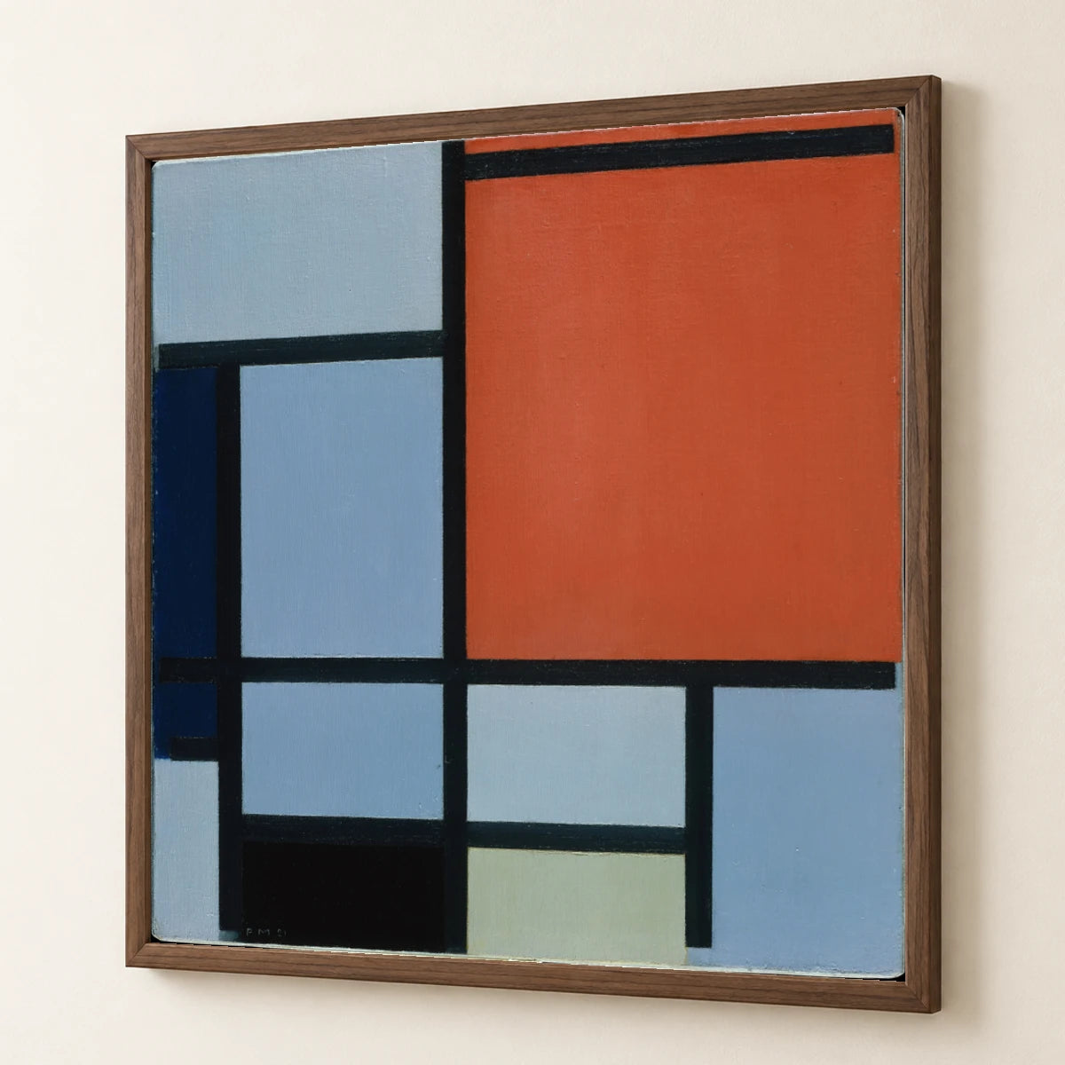 Composition (1921) — Piet Mondrian piet mondrian print by SaamCrafts