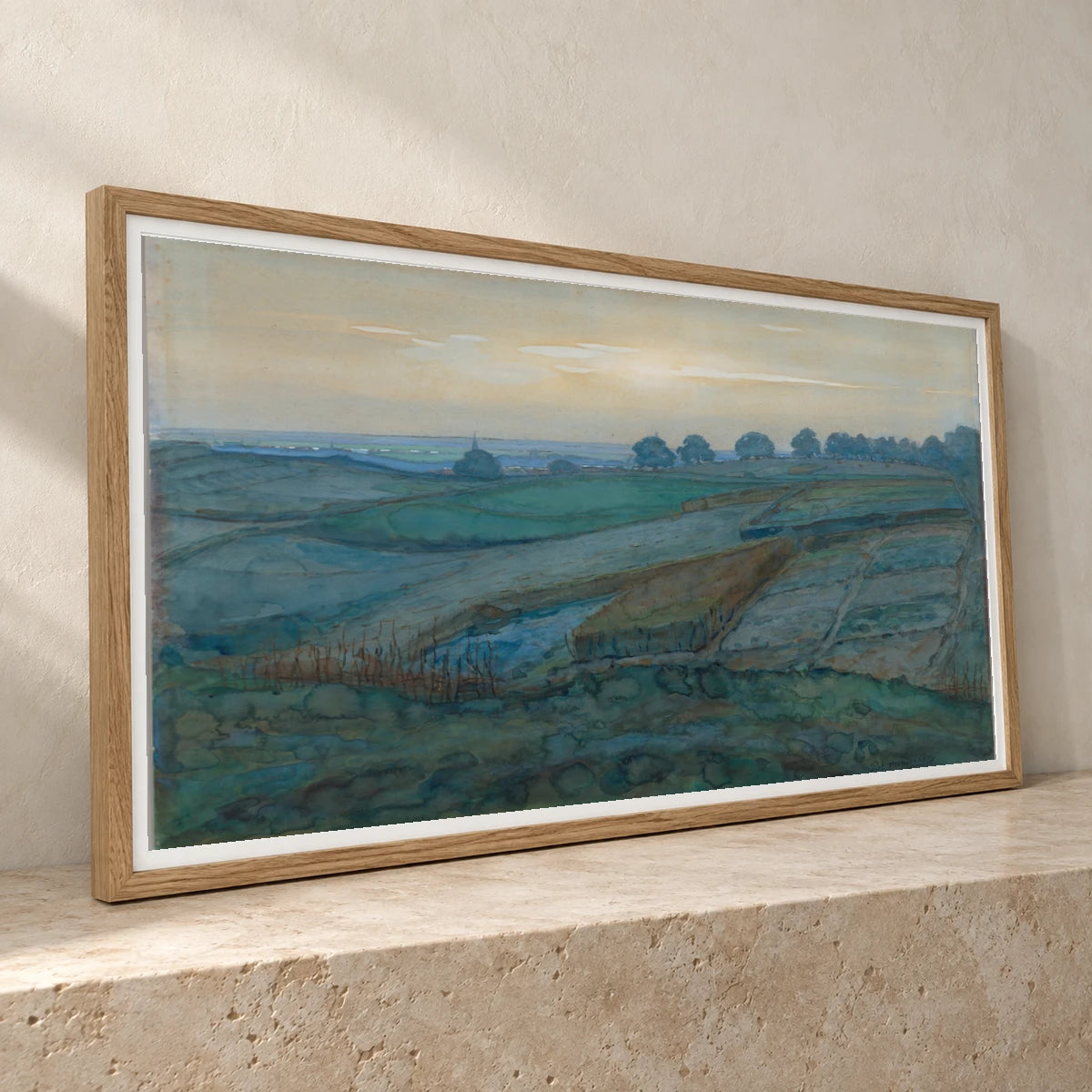 Landscape Near Arnhem (1900–1901) — Piet Mondrian piet mondrian print by SaamCrafts