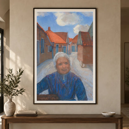 Op De Lappenbrink Te Winterswijk (1882 1944) — Piet Mondrian shown in a styled interior