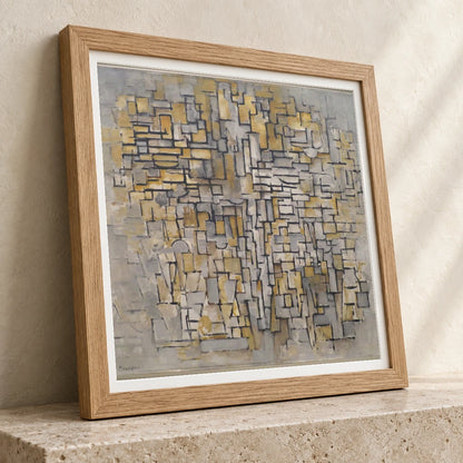 Tableau No. 2,composition No. Vii (1913) — Piet Mondrian piet mondrian print by SaamCrafts