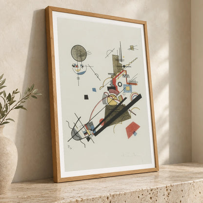 Wassily Kandinsky Frohlicher Augsteig (1923) — Wassily Kandinsky wassily kandinsky print by SaamCrafts