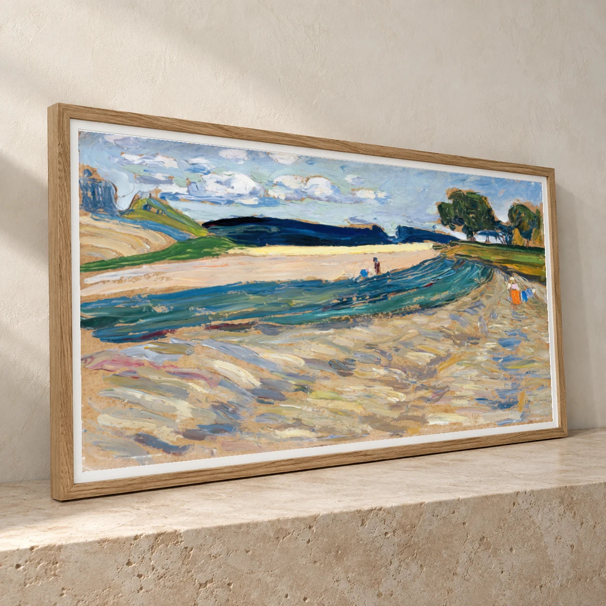 Wassily Kandinsky Landscape With A Yellow Field (1905) — Wassily Kandinsky wassily kandinsky print by SaamCrafts
