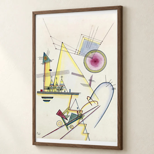 Wassily Kandinsky Zartes Gemüt (delicate Soul) (1925) — Wassily Kandinsky wassily kandinsky print by SaamCrafts