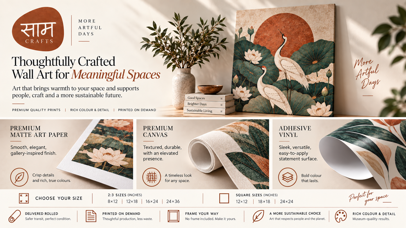 SaamCrafts print materials